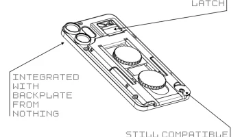 Встроенный штатив с задней панелью для CFM PHONE 2 PRO 3