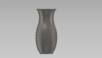 Ваза из сетки Diamond Twist 3