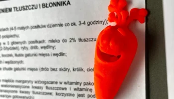 Сумасшедшая морковь - Магнит на холодильник...... 1