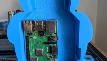 Огромный футляр Squirtle Raspberry Pi / с очками 3