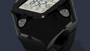 Casio W-800H-1AVES Крепление для часов на мотоцикл