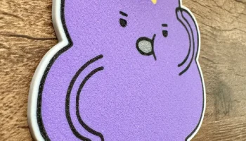 Магнит Lumpy Space Princess Adventure Time (разноцветный)... 1