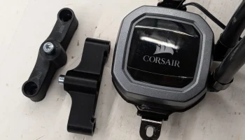 Кронштейн Corsair AIO Hydro H60 2018 AM4 для установки н... Кронштейн Corsair AIO Hydro H60 2018 AM4 для установки н...