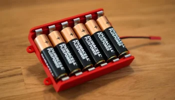 Батарейный ящик для элементов АА 3