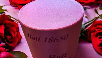 Frasco Para 6 Baterias 18650