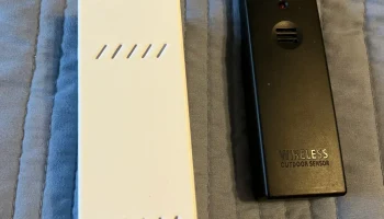 Корпус для датчика уличного термометра Sharp Atomic Clock