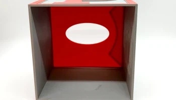 Крышка коробки для салфеток с блоком с алфавитом для 3D-... 5