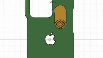 Чехол для iPhone 16 Pro Max с выдвижным пальцем