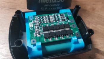 Держатель BMS 3S 40А для 18650 (metabo) 4