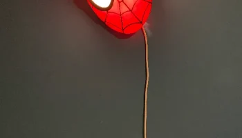 Philips Lighting 3D Spider Man Mask Light Задняя панель ...