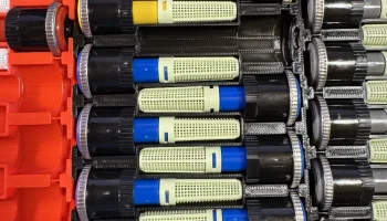Хранение ирригационных насадок Hunter MP Rotator 9