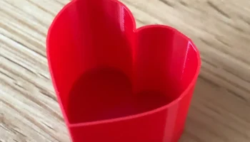Тест в форме маленького сердечка для режима вазы......