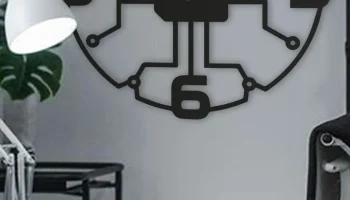 Цифровые настенные часы, Часы для гостиной, Большие наст... Цифровые настенные часы, Часы для гостиной, Большие наст...