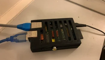 Зажимной чехол для Raspberry Pi Model B 1