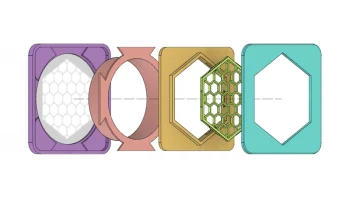 Оригинальный корпус Prusa (OPE) с магнитной системой выпу...