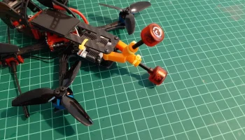 FPVFrame.ch - держатель антенны FlowX mini Walksnail (тру... 1
