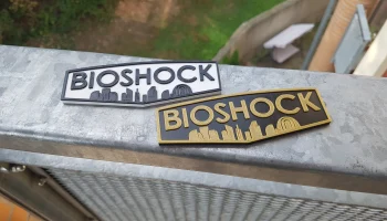 Магнит с логотипом Bioshock 2