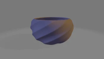 Низкая ваза v1 1