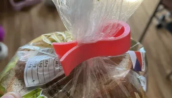 Зажим для еды в сумке, закрывается на сумку 2