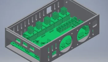 Корпус MKS Gen 1.4 (с держателем вентилятора 4040)