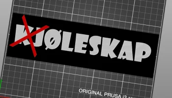 Магнит на холодильник, kj&oslash;leskapmagnet