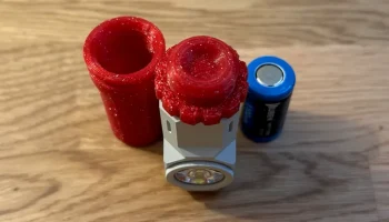 18350 Крышка трубки с аккумуляторным инструментом Wuben X0
