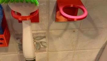 Настенный держатель щетки для посуды 1