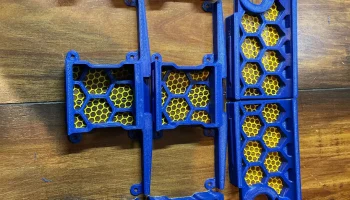 Заготовки юбочной сетки Voron 2.4 для клеевой сетки (300...