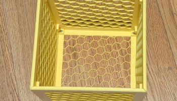 Hex Mesh Utility Box - модульный из 3 частей 1