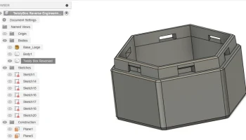 Trick Twisty Box Параметрическая внутренняя высота