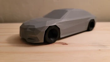 Низкая полигонизация 2018 Audi RS7 Низкая полигонизация 2018 Audi RS7