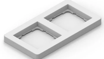 GIRA System 55 Стандартная рама с 2 отделениями GIRA System 55 Стандартная рама с 2 отделениями