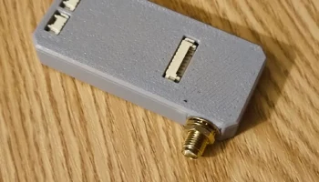Minimalist Desktop Enclosure for Heltec V4 (Closed) 6