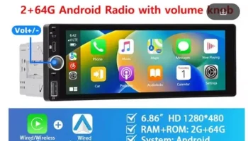 d6021a Кнопка радиоприемника Android 1 din 1