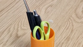 Ребристый горшок/держатель для ручек Vase Mode... 2
