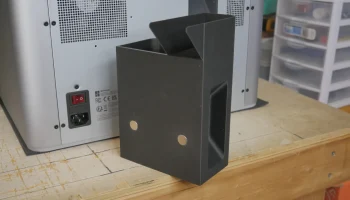 Большой магнитный желоб для какашек для Bambu Lab X1 Carb... 2