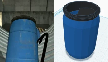 Мате де барриль азуль Half Life 2