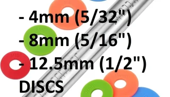 Дополнительные кольца толщины скалки