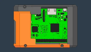 Raspberry Pi 3 B + корпус + накидка расширения GPIO 5