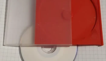 Футляр для одного Mini-CD (80 мм) Футляр для одного Mini-CD (80 мм)