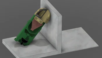 Подставка для книг с 40-мм гранатой M430A1 HEDP (осколочн...