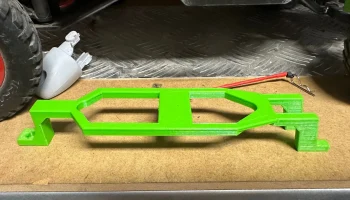 Двойной держатель батареи Traxxas Slash