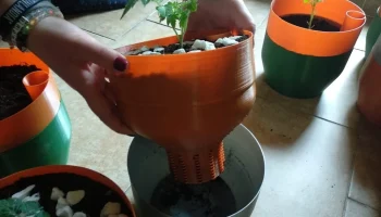 Самополивной горшок для режима вазы... 1