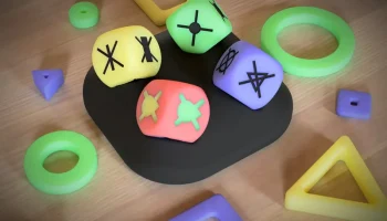 Roll-a-Shape - игра для детей, основанная на кубиках