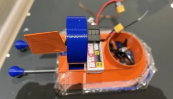 RC SPORT HOVERCRAFT: Бампер, руль направления (одинарный... RC SPORT HOVERCRAFT: Бампер, руль направления (одинарный...