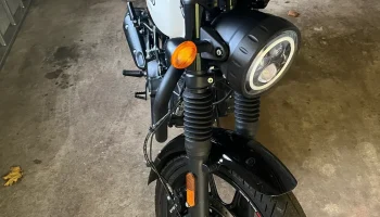 Мод светодиодной фары для Royal Enfield Hunter 350, мод.... 5