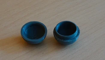 Сфера с резьбой - шар для рисования на 3D-принтере - сфер... 2