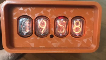 чехол для "AlexGyvers" "Nixie clock" 1