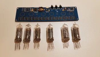 Корпус для часов с лампой Nixie IN-14 5