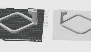 Рамка биквадратной антенны 900 МГц (для 3D-печати)...